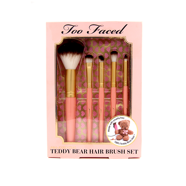 Brush Set - Pro Essential Teddy Bear Hair Brush Set GA89